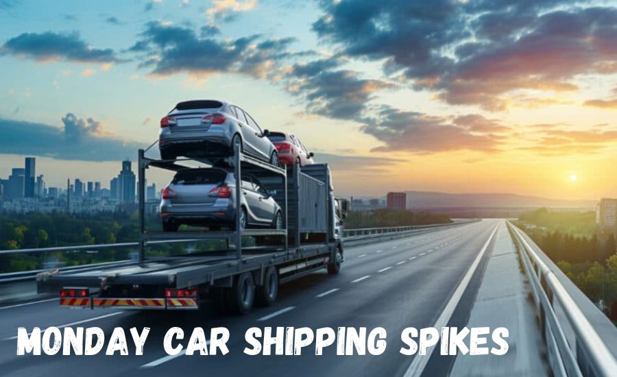 monday car shipping spikes