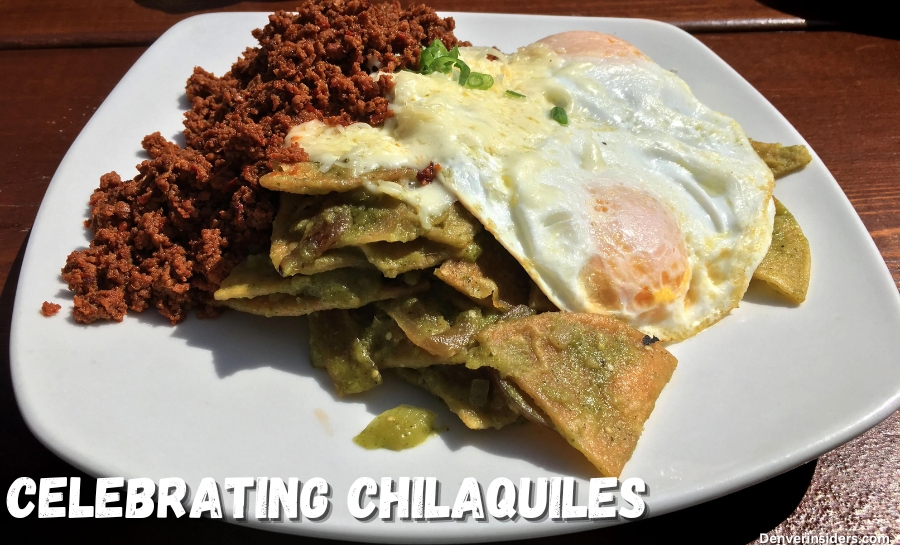 celebrating chilaquiles