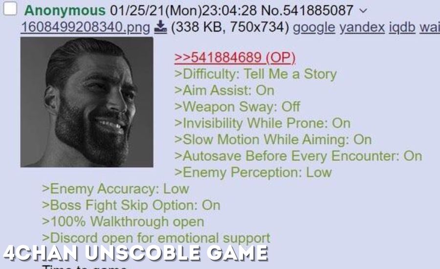 4chan unscoble game