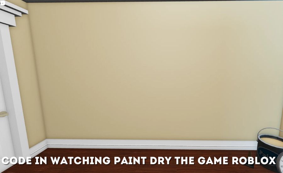 code in watching paint dry the game roblox