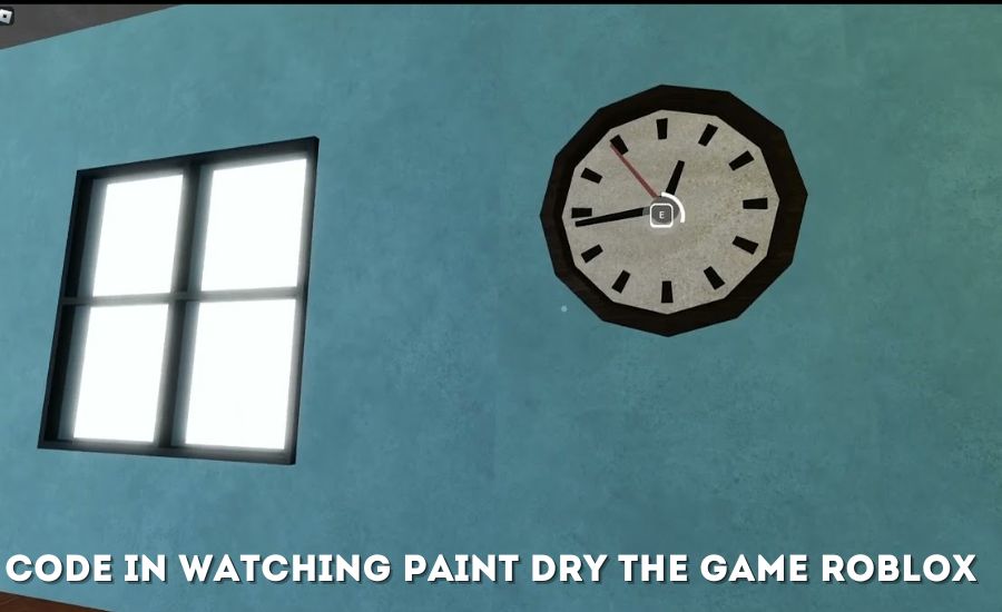 code in watching paint dry the game roblox