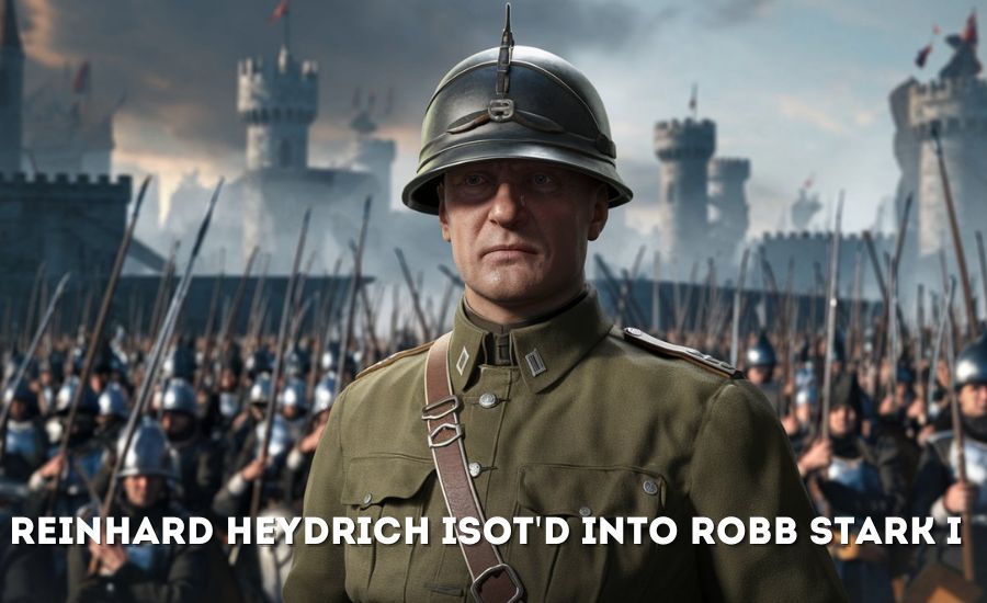 reinhard heydrich isot'd into robb stark i